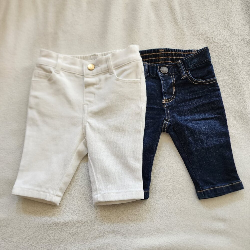 2pc Baby Denim Jeans - Janie & Jack and Old Navy